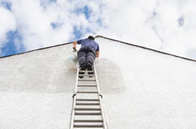 Peinture extérieure à Géronce — façades et ravalement